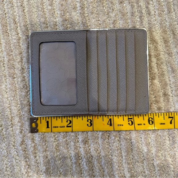 Michael Kors Slot Two-Sided Gray Wallet - Picture 3 of 5